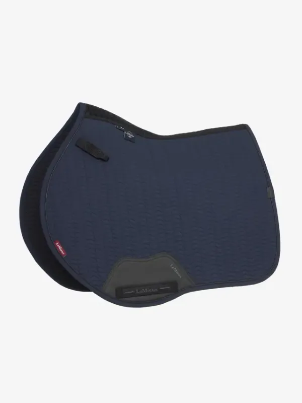 Essence EuroJump Square saddle pads LeMieux navy