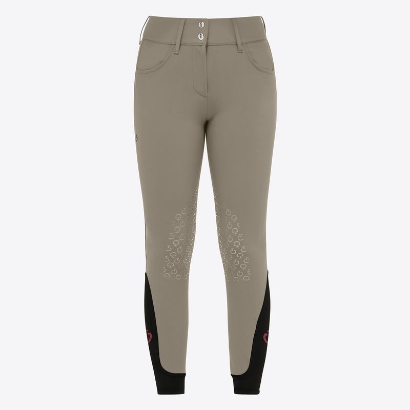Pantalon taille haute Cavalleria Toscana PAD090 Foliagegreen