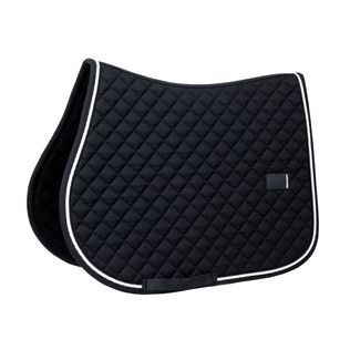 Saddle Pad diamond Rope Jumping Kentucky 42724, Color: Black, Size: Full
