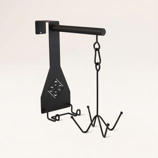 Bridle Hook 4 prong with hook attachment Kentucky 82184 black