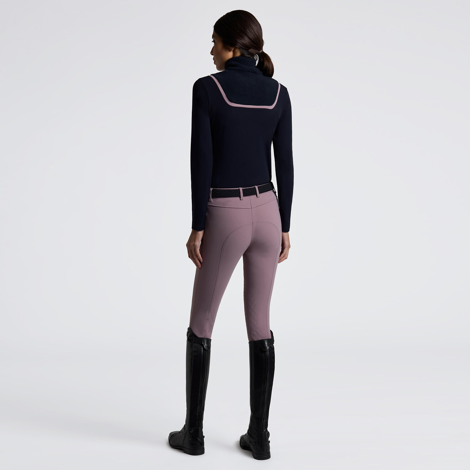 Cavalleria Toscana Training Polo in Jersey with Fleece Insert