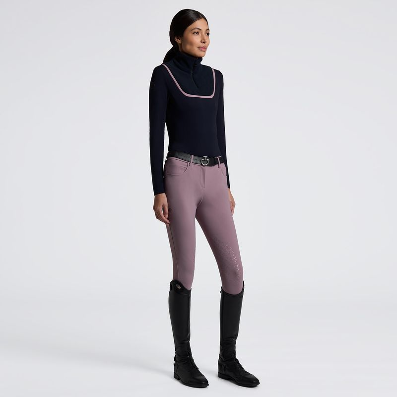 Cavalleria Toscana Training Polo in Jersey with Fleece Insert