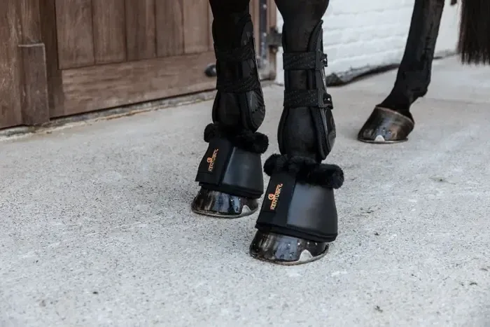 Cloches mouton en cuir Kentucky 88295 Black/black