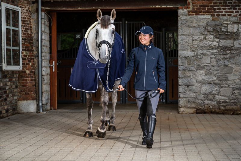 ​Longe En Cuir Avec Chaine  Dyon WO10B