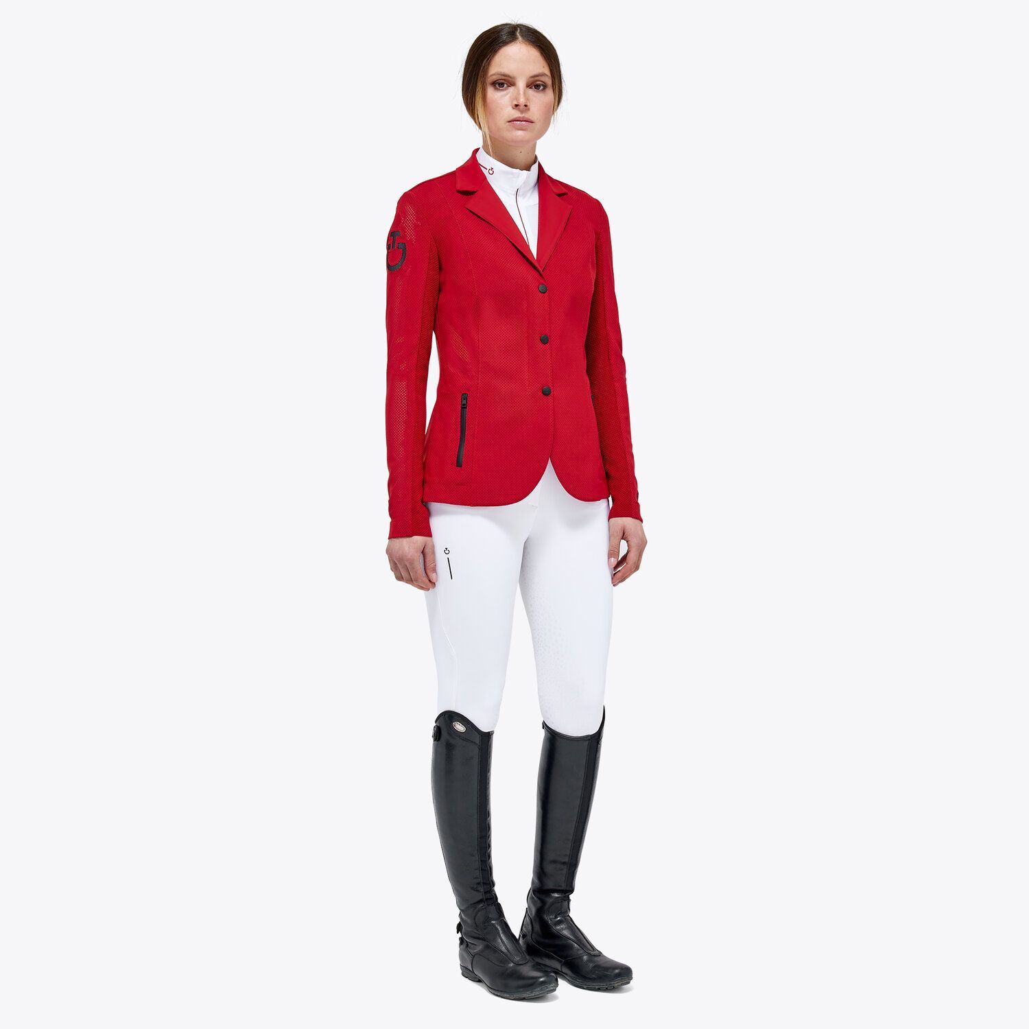 Veste competition Femme Cavalleria Toscana GGD040Red