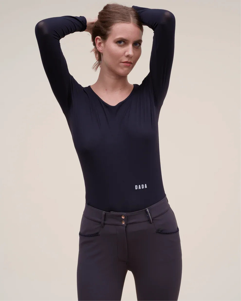 T-shirt Betty ML Dada Sport, Couleur: Black, Taille: XXS