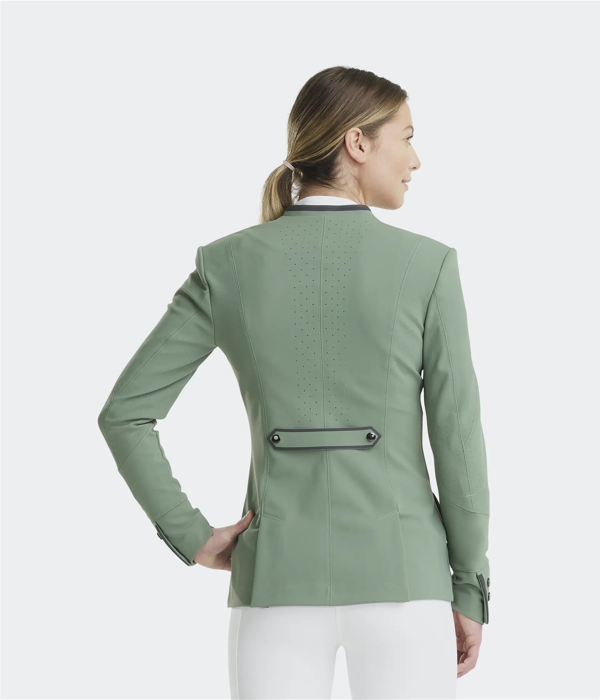 Veste de concours Aerotech Horse Pilot Femme Smooth green