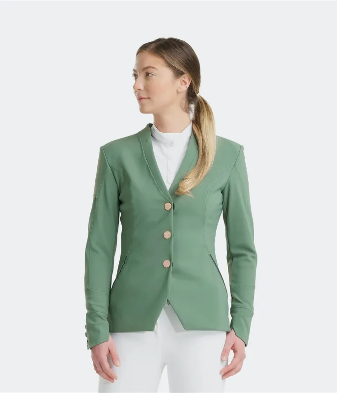 Veste de concours Aerotech Horse Pilot Femme Smooth green