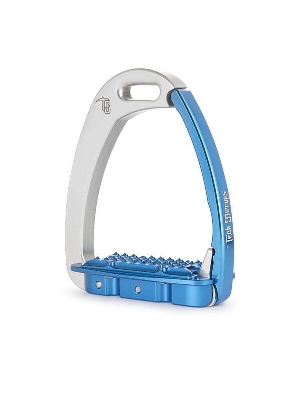 Venice Children  Tech Stirrups  Silver/Blue