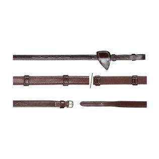 Rênes Hunter 5/8 avec arrêtoirs DyOn US05G Rênes Hunter 5/8 avec arrêtoirs DyOn US05G