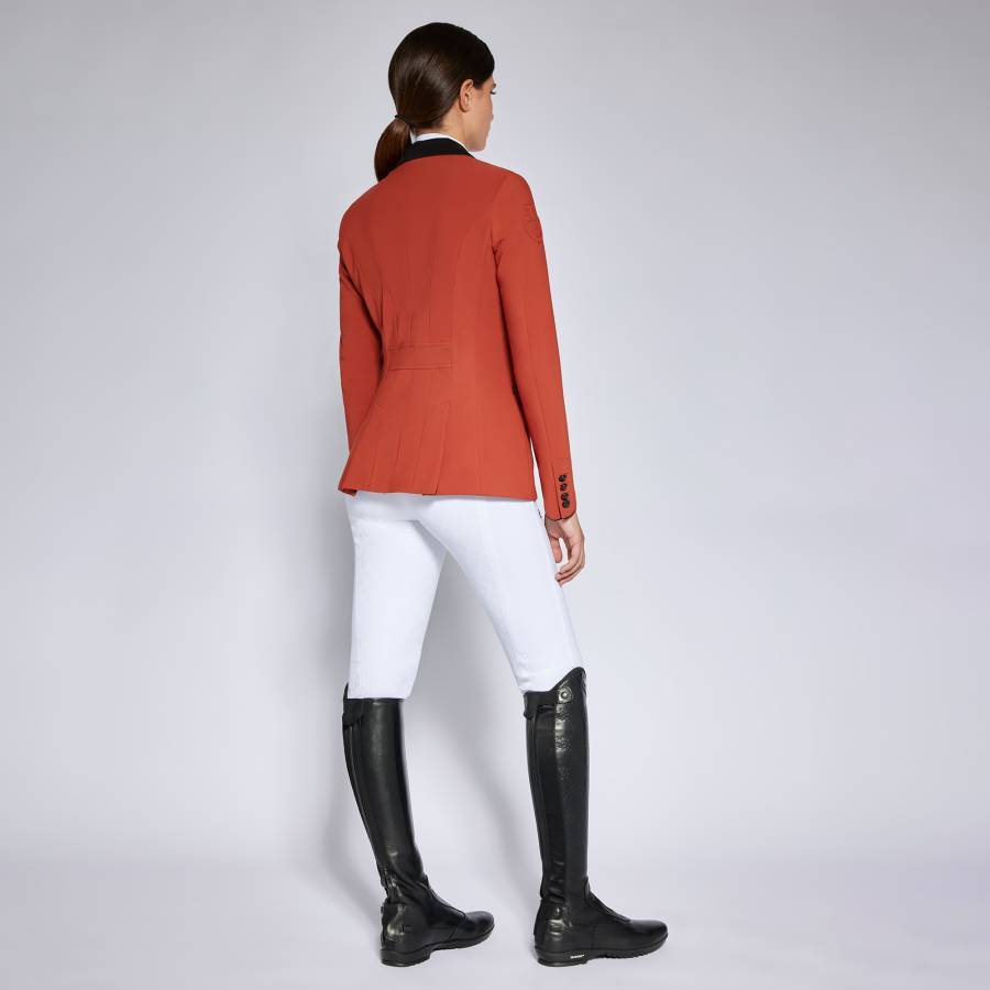 Veste de concours Femme Cavalleria Toscana GID051 corail