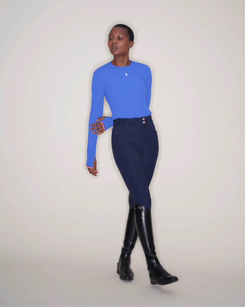 Kira T-shirt ML Dada Sport, Taille: XS, Couleur: Majorelle