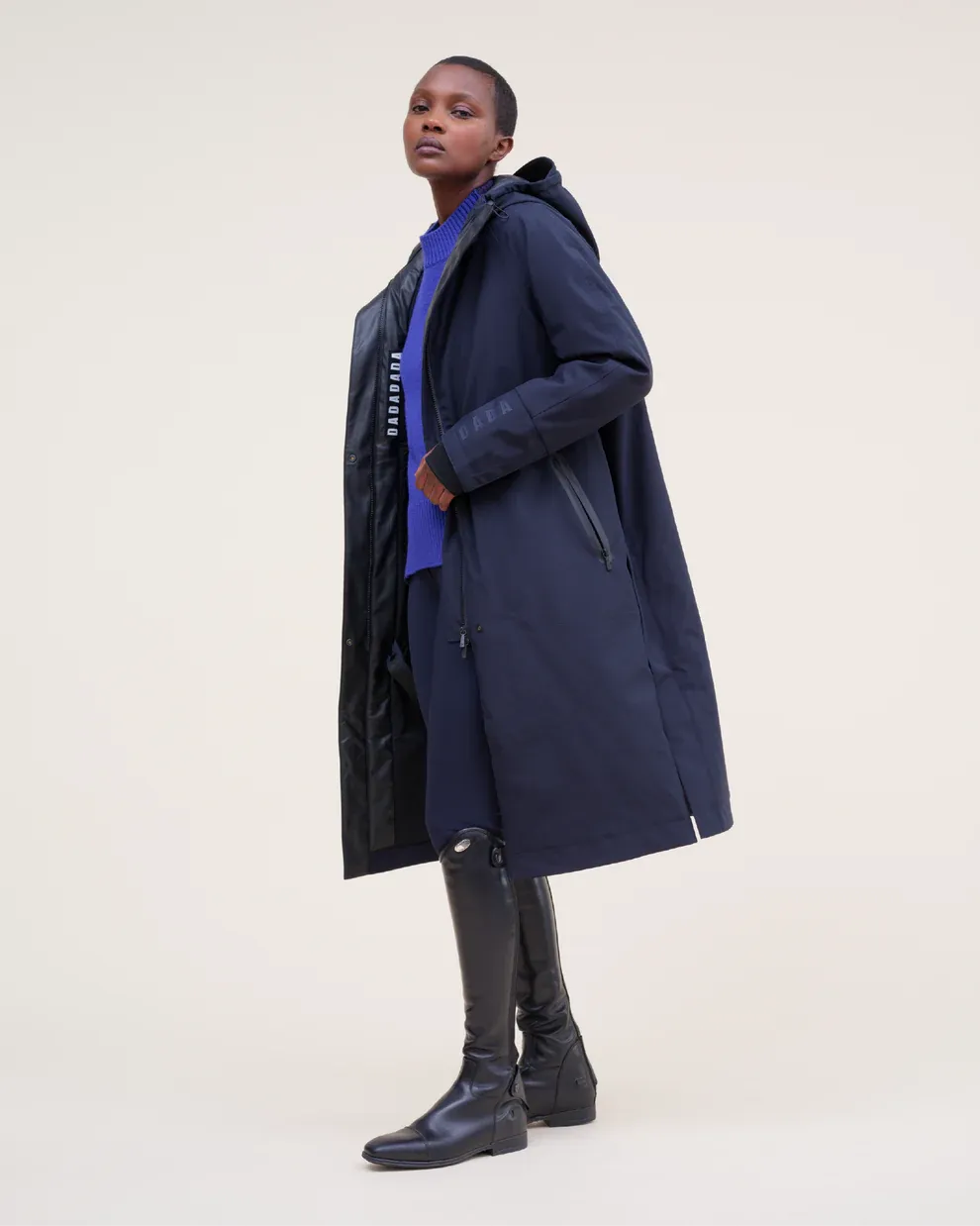 Parka D'hiver longue Delgado Dada Sport navy