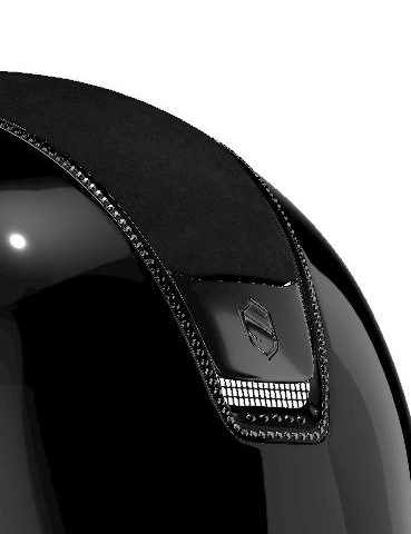 Casque Miss Glossy 2.0 Crytal Fabric jet black Samshield
