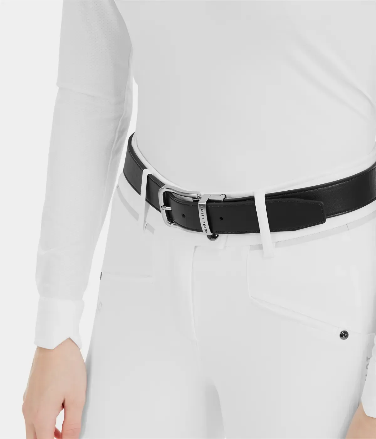 Veggie Belt Horse Pilot Black/Gold Brown