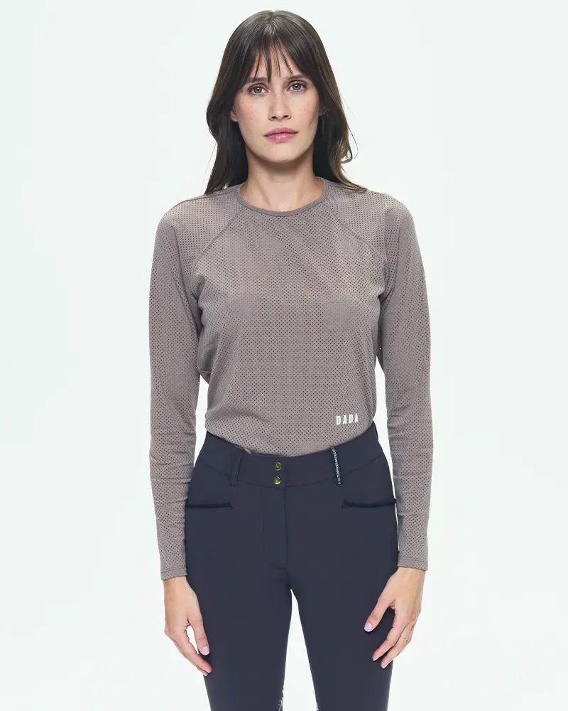 T-shirt Jazz Dada Sport marron glacé