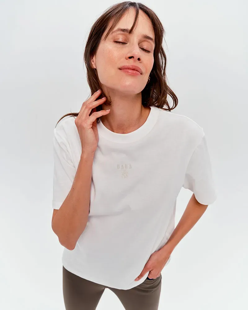 T-shirt Oasis Dada Sport blanc