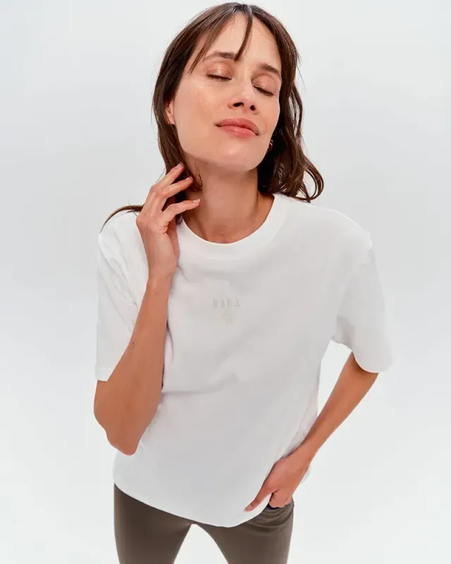 T-shirt Oasis Dada Sport blanc