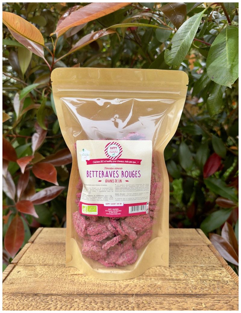 Friandise betterave rouge Happy Crackers