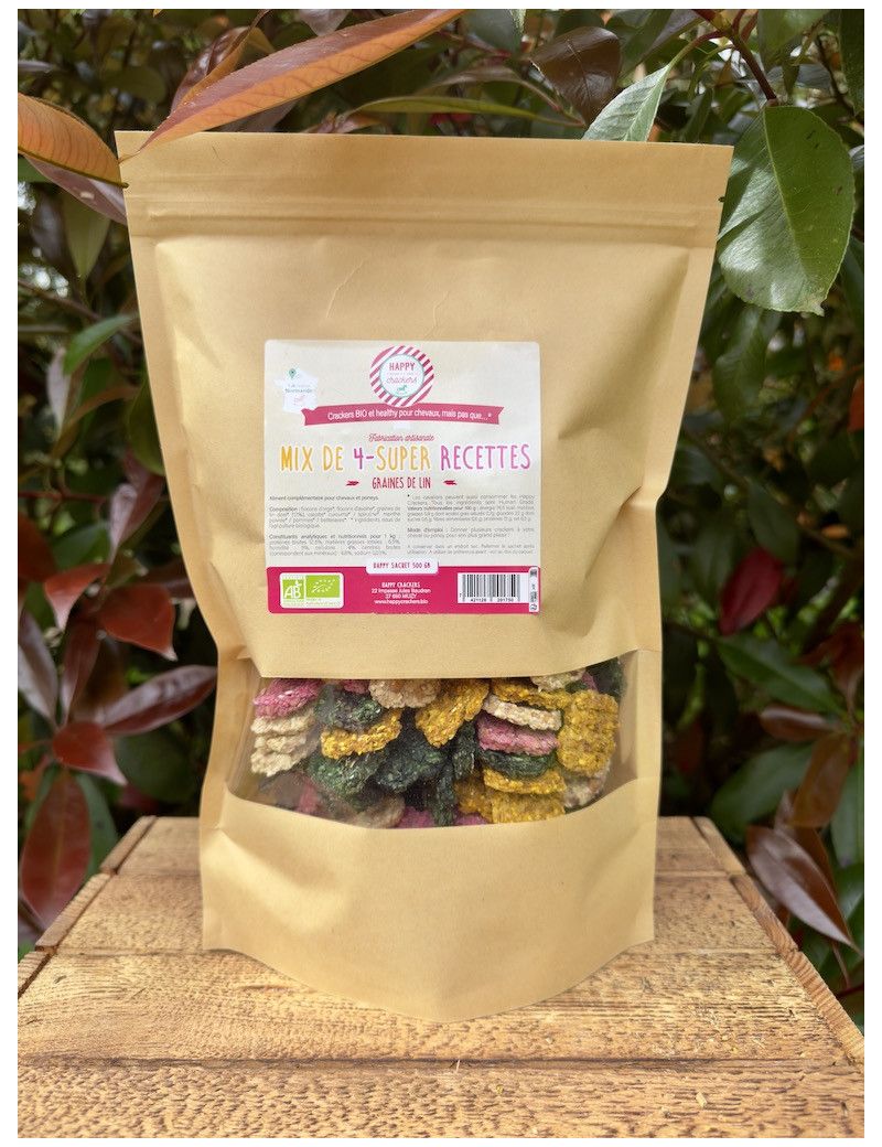Happy Cracker Mix 4 recettes