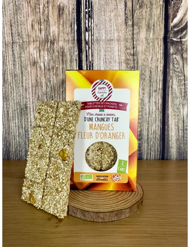 Tabs'  Mango and Orange Blossom Crackers