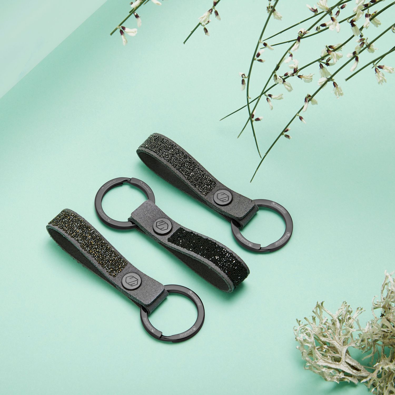 Porte clés Crystal fabric Samshield