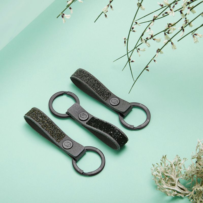 Crystal fabric key ring Samshield