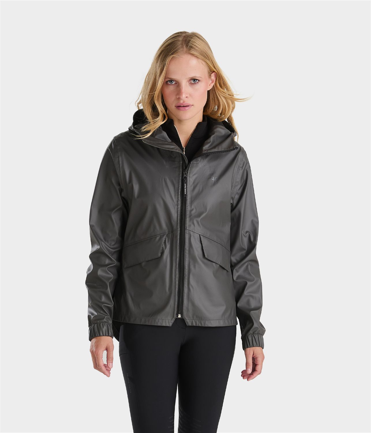 Short Raintech Woman Horse Pilot