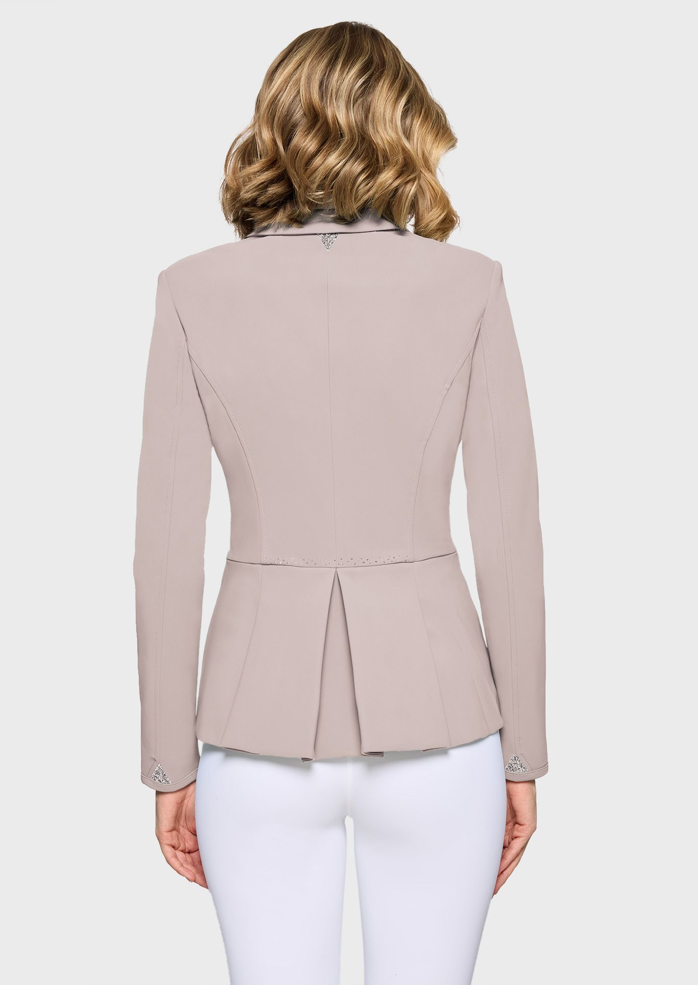 Veste Victorine Crystal Fabric SS26 Samshield Latte