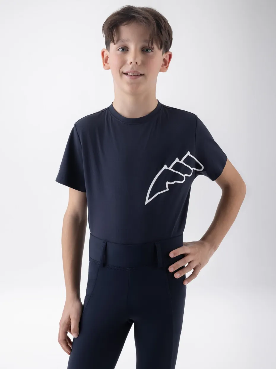 T-shirt junior EQCESCO SS26 Equiline T-shirt junior EQCESCO SS26 Equiline