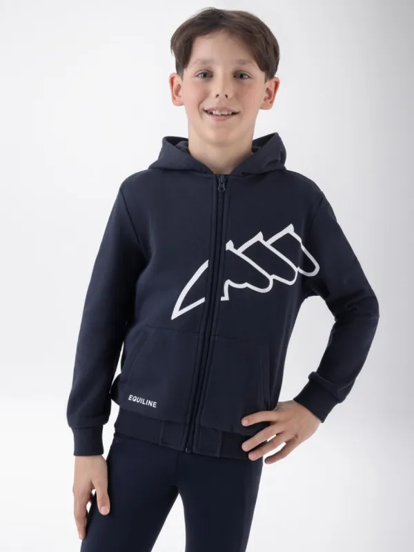 Sweat Junior Zip EQCLAMA Equiline
