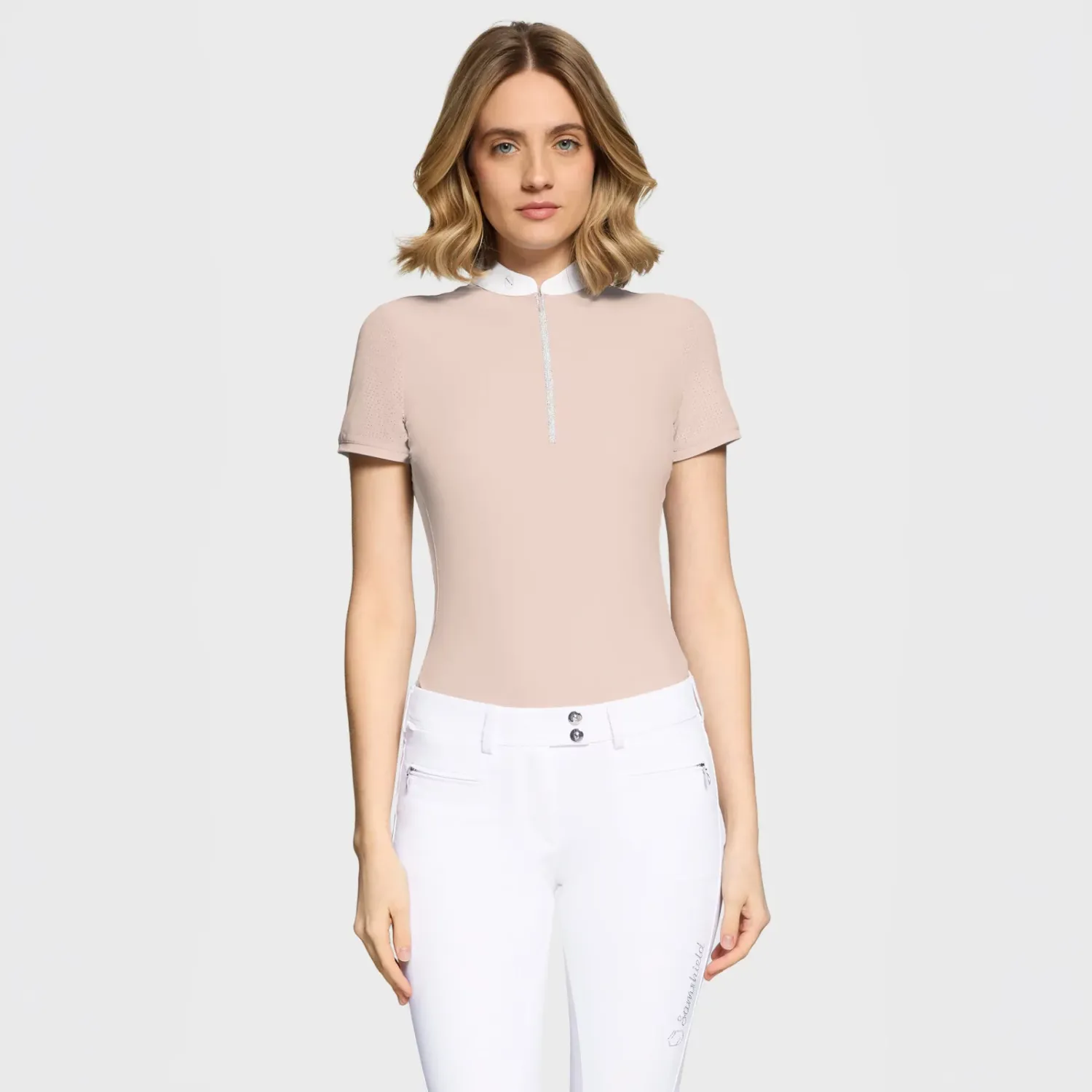 Polo MC Aloise SS26 Samshield Powder Pink Polo MC Aloise SS26 Samshield Powder Pink