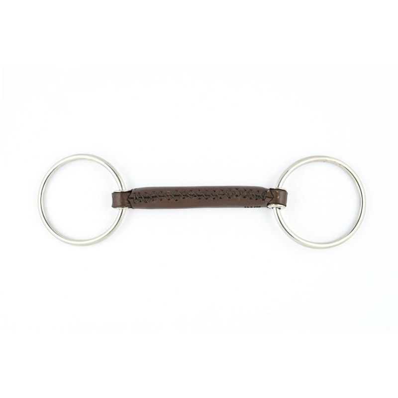 Jump'In 1B Straight Leather 2-Ring Bit