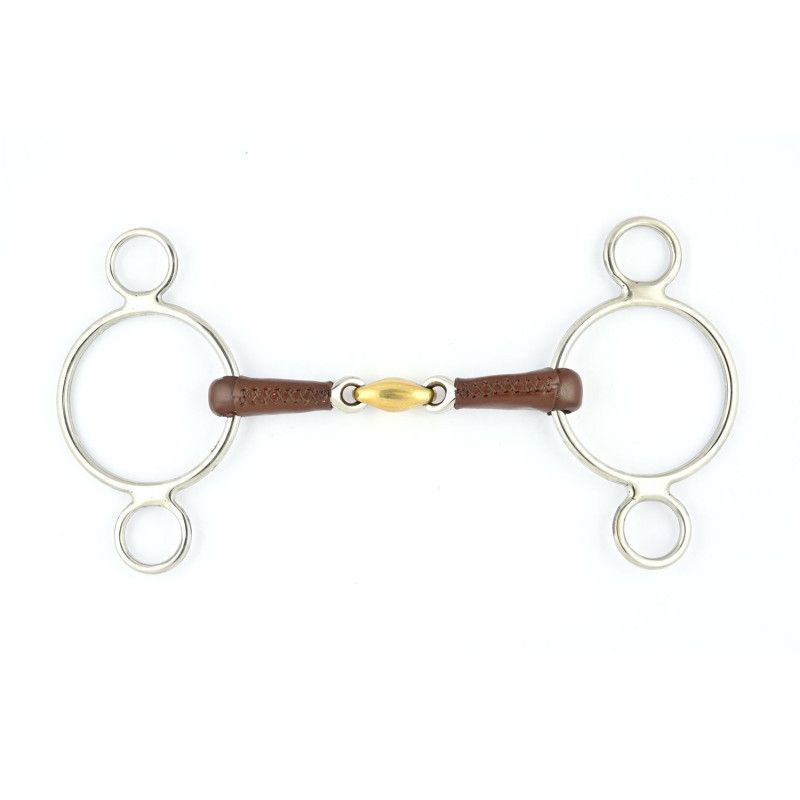 Mors Pessoa double brisure cuir Jump'In 9C