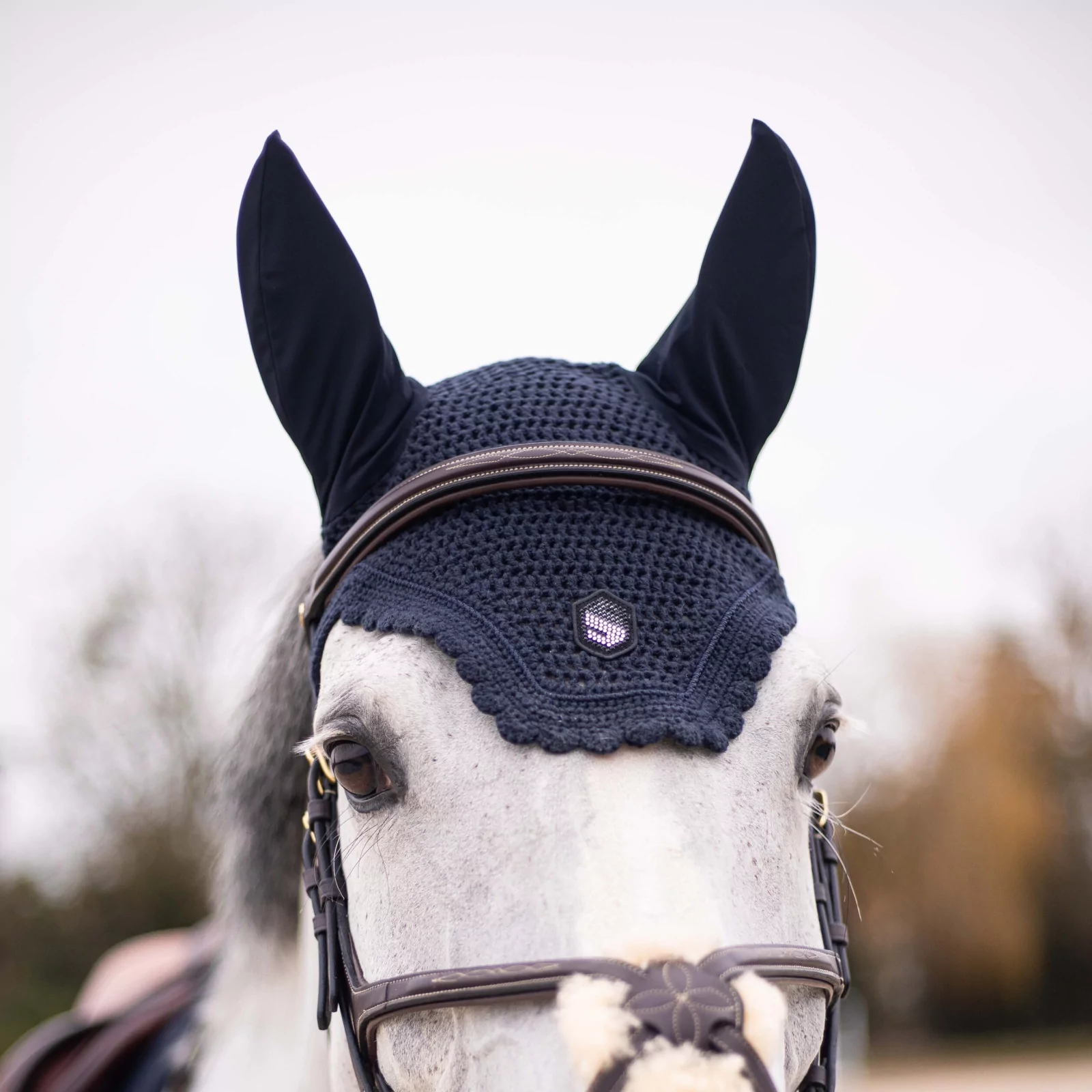 Bonnet Flyshield Samshield navy