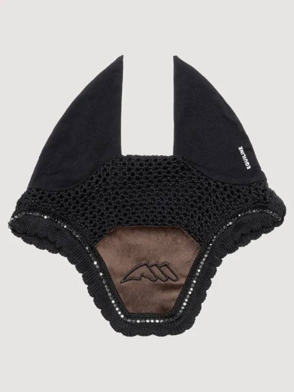 Strass Beanie EQENTI Equiline EW026PE11284 coffee