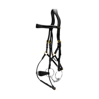 Dy'On Hybrid Noseband Bridle DYABA7BL Dy'On Hybrid Noseband Bridle DYABA7BL