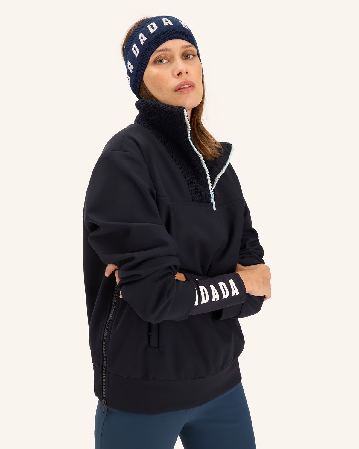 Blouson Urvoso Dada Sport FW26 Navy Blouson Urvoso Dada Sport FW26 Navy