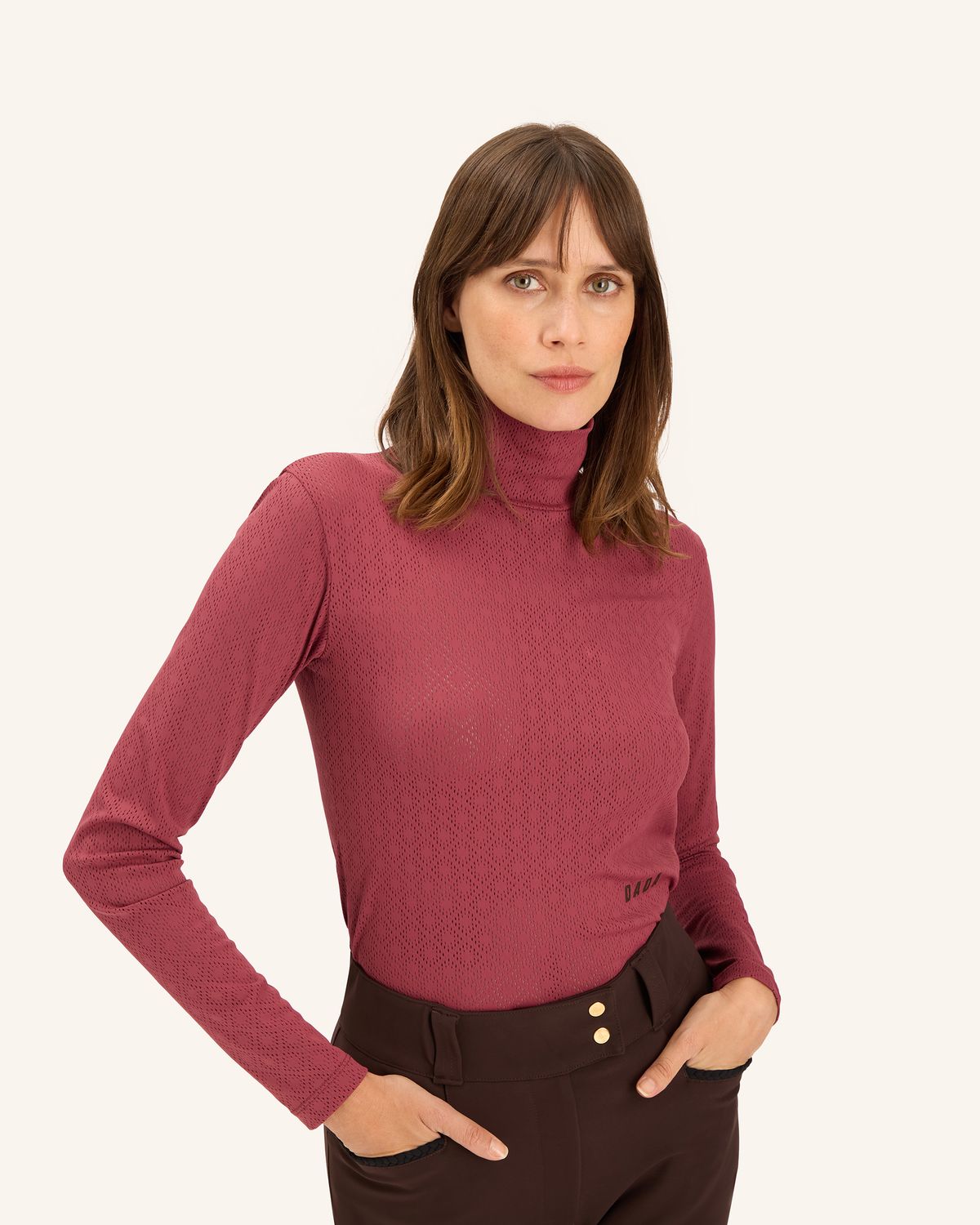 T-Shirt Calder Dada Sport FW26 Dark Muscat T-Shirt Calder Dada Sport FW26 Dark Muscat