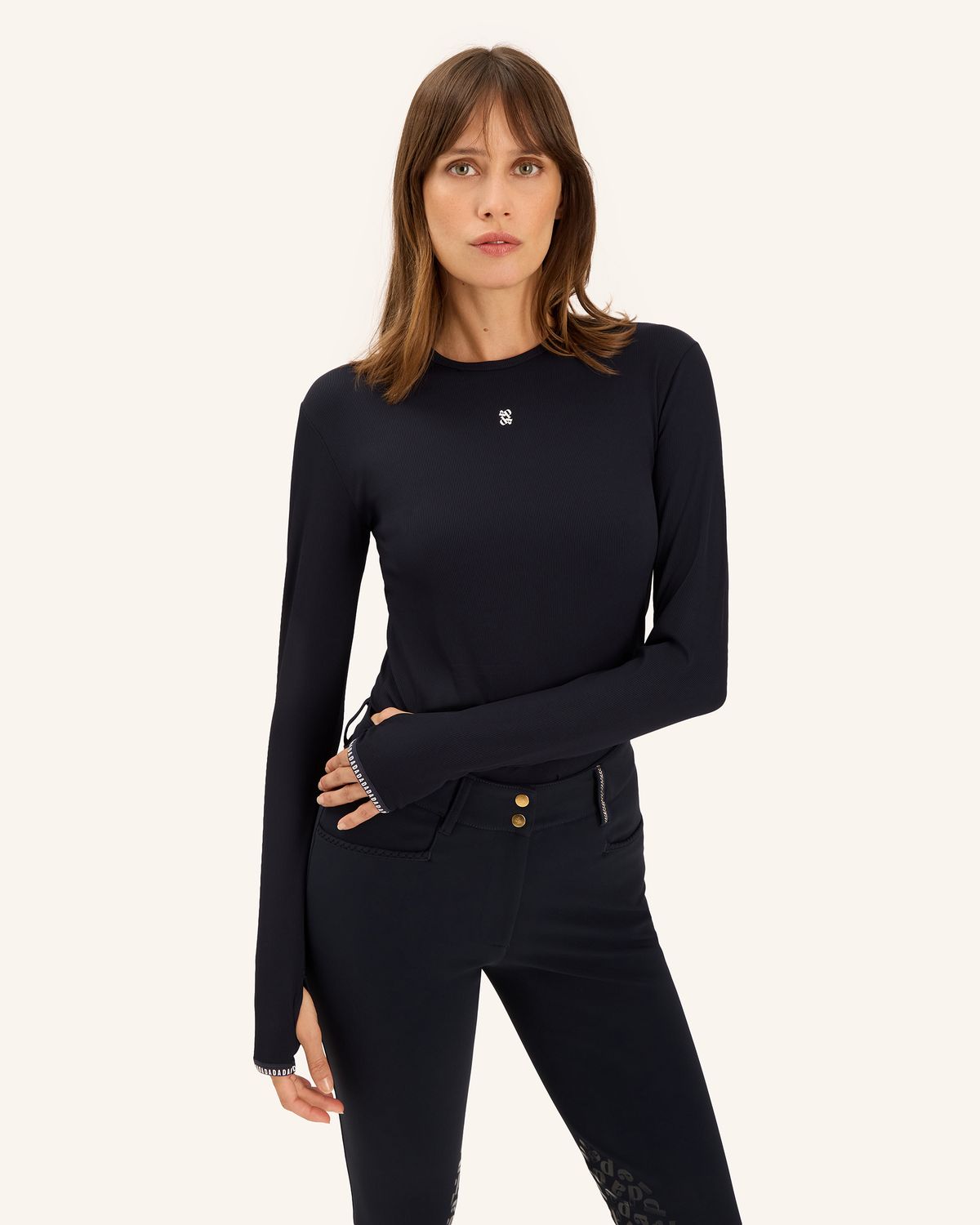 Kira T-shirt ML Dada Sport FW26 Navy Kira T-shirt ML Dada Sport FW26 Navy