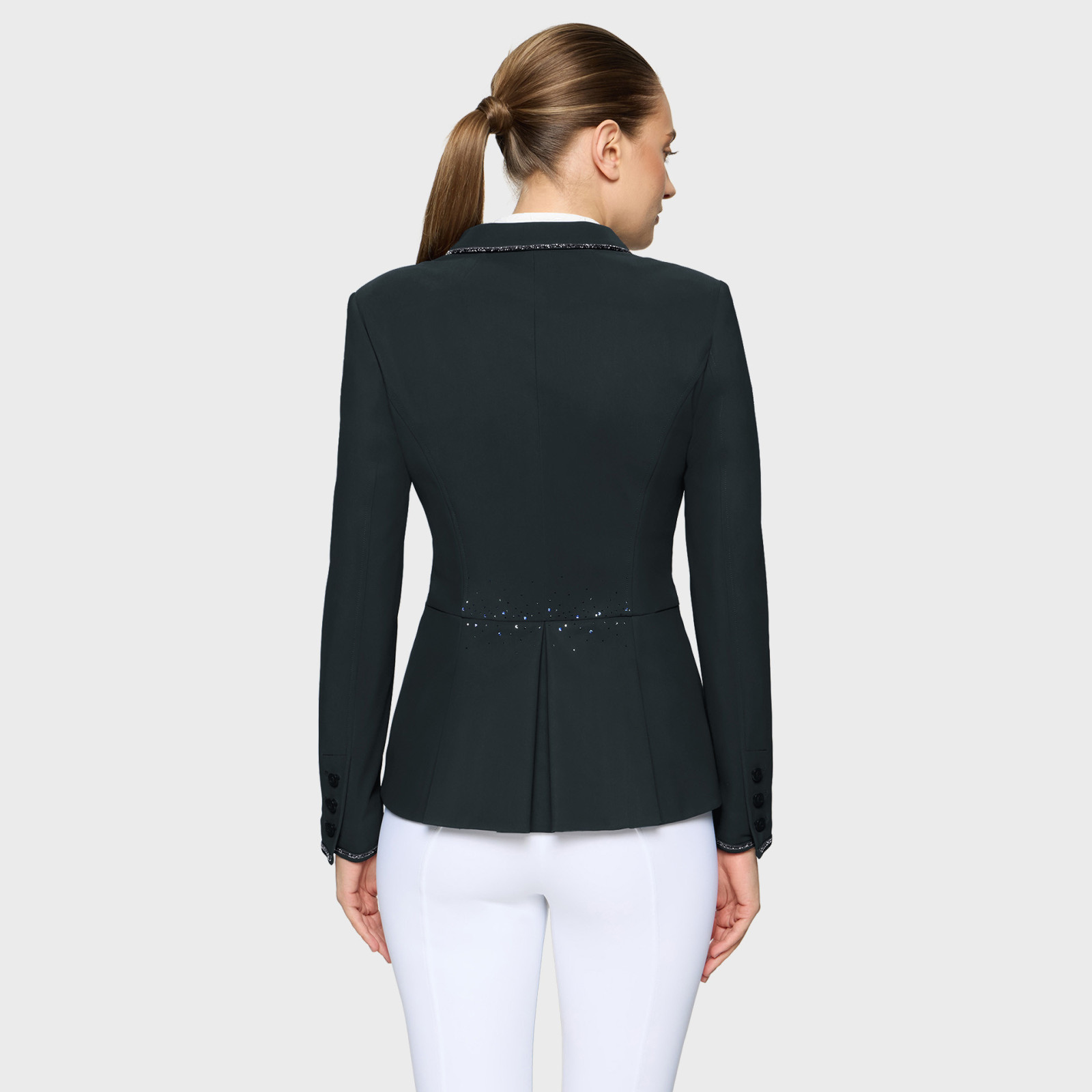 Veste de concours Victorine Crystal Fabric FW26 Samshield Moonless
