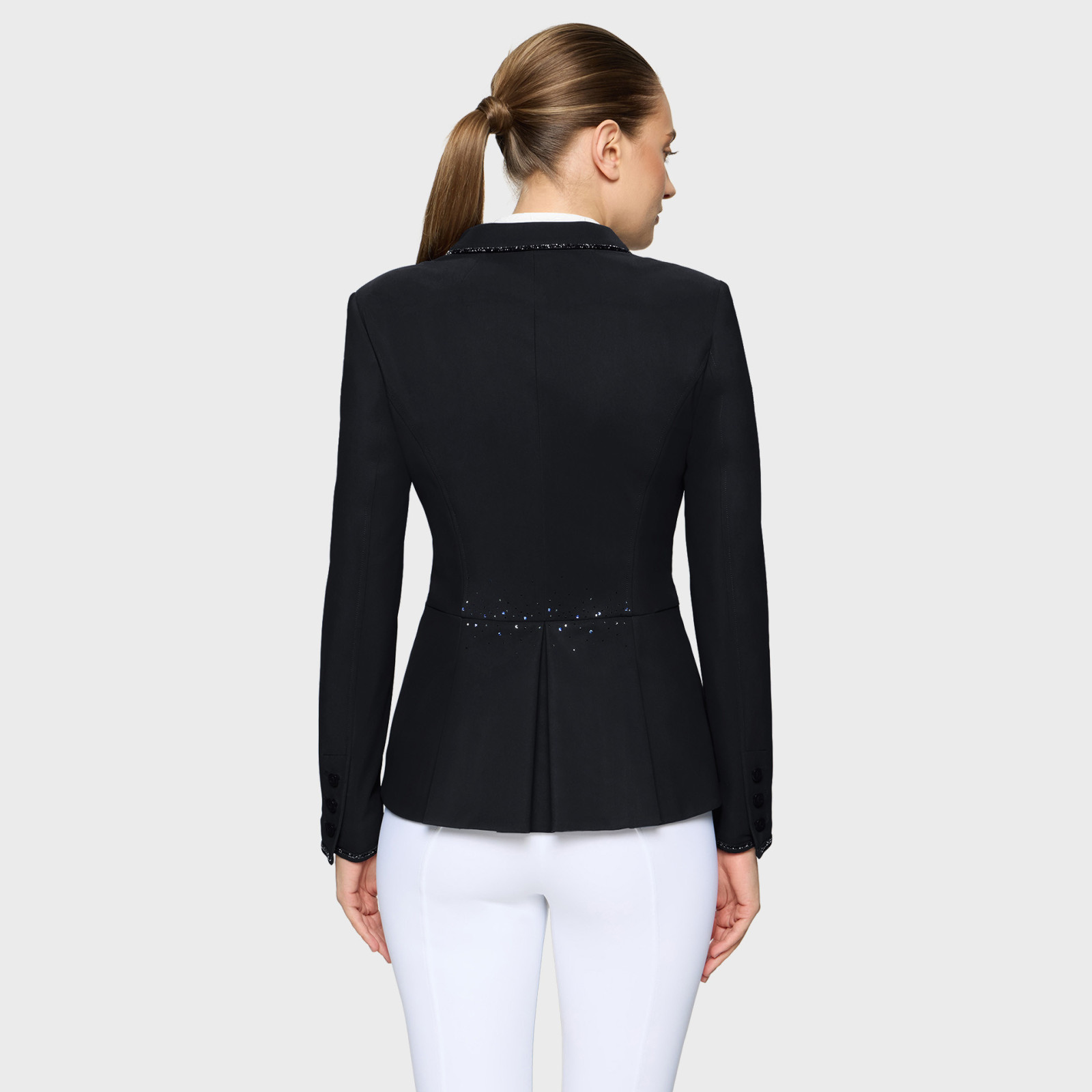 Veste de concours Victorine Crystal Fabric FW26 Samshield black