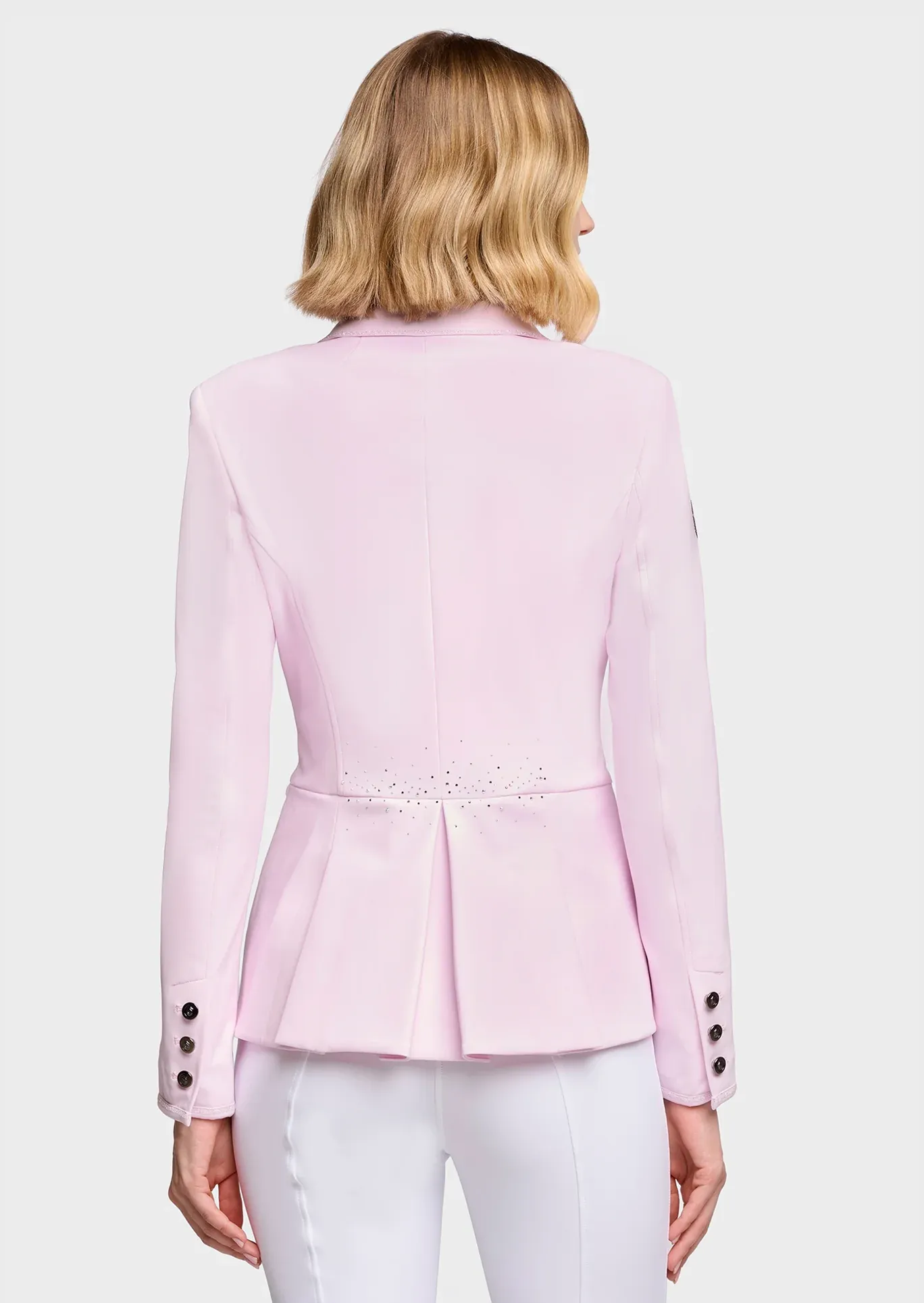 Veste de concours Victorine Crystal Fabric FW26 Samshield Pink
