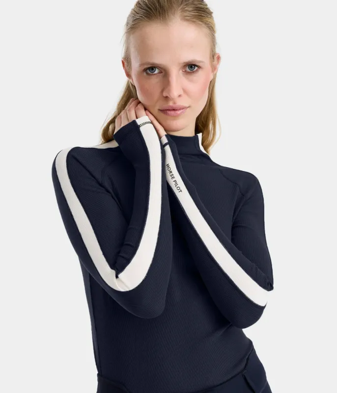 Polo Solaris Navy FW26 Horse Pilot Polo Solaris Navy FW26 Horse Pilot