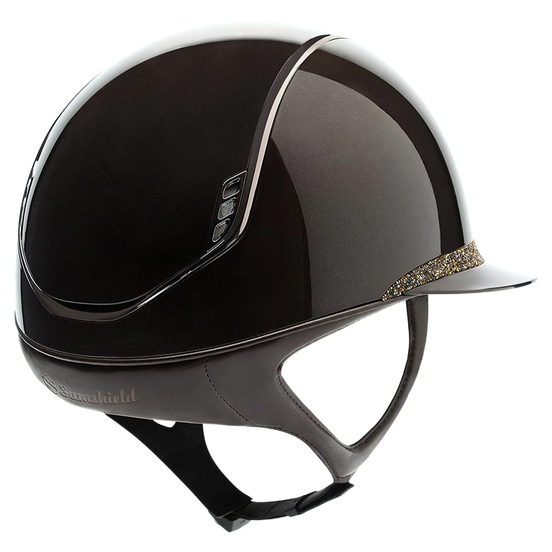 Casque Miss Shield 2.0 Glossy Brown Ultra Fin Rock Samshield