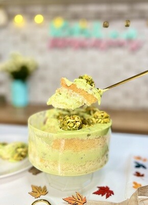 Pistachio Cake Trifle