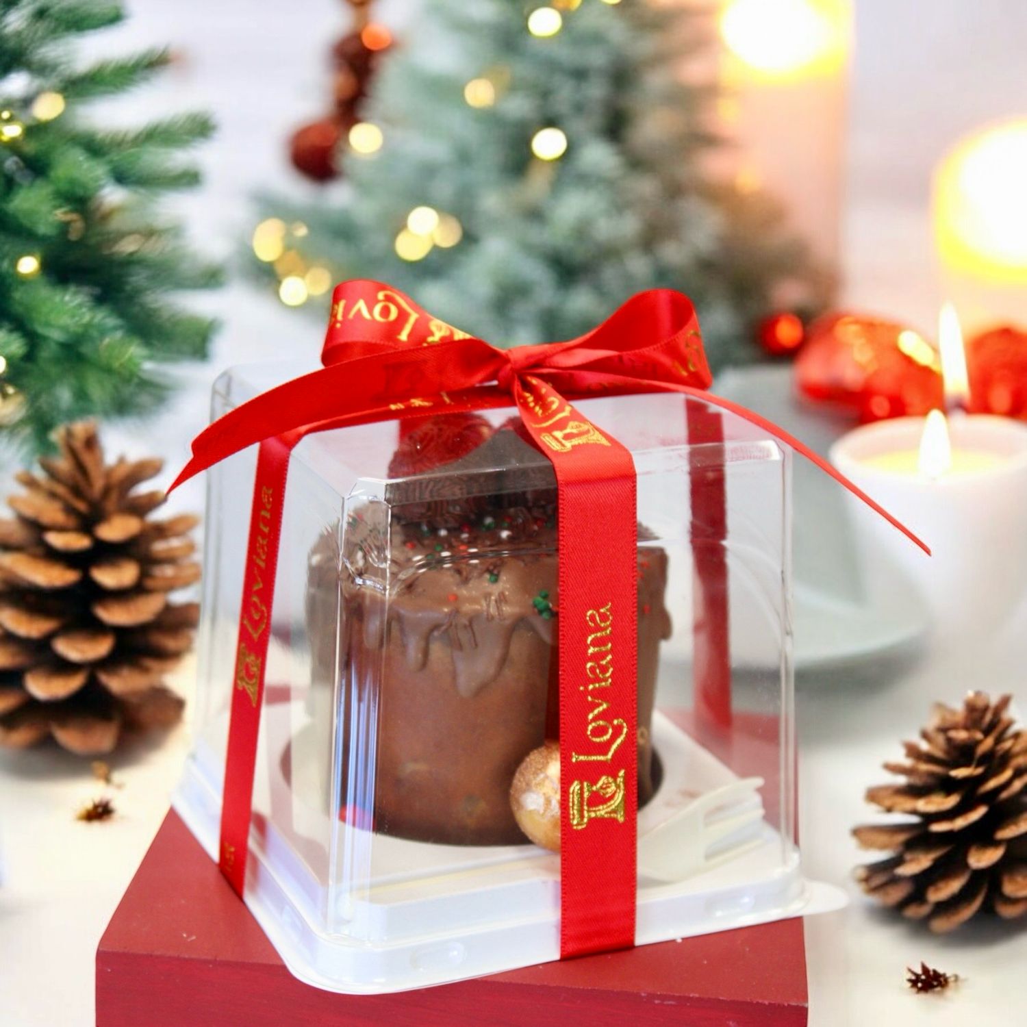 Mini Panettone stuffed with Brigadeiro