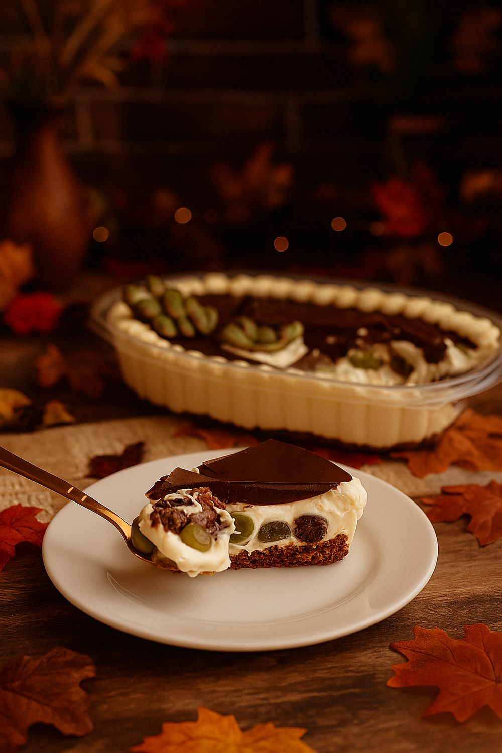 Brazilian Grape Trifle - Bombom na travessa