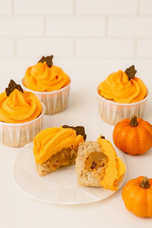 Maple Pecan Delight - Cupcakes