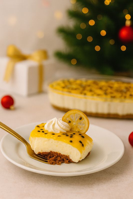Tropical Christmas Dream - Mousse de maracujá
